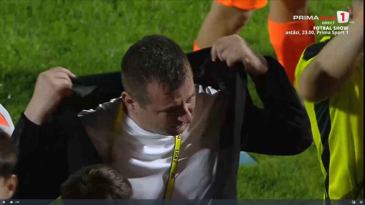 Ianis Zicu a început să plângă după ce Metaloglobus a promovat în Superliga