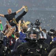 Luis Enrique la finalul meciului PSG - Inter Milano FOTO: Ionuţ Iordache (GSP)