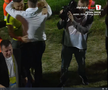 Ianis Zicu a început să plângă după ce Metaloglobus a promovat în Superliga. foto: captură Prima Sport