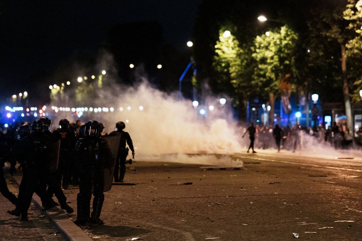 Incidente la Paris după PSG - Inter