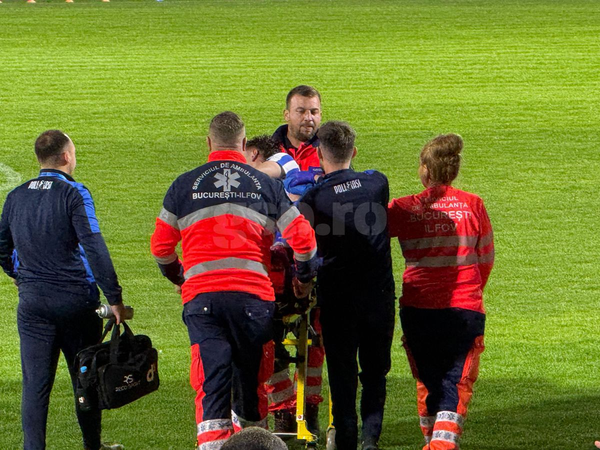 Diagnostic crunt pentru fostul internațional de tineret: fractură de rotulă! Va fi operat de urgență, de doctorul Codorean