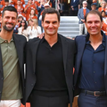 Roger Federer, Rafael Nadal și Djokovic. Foto: Instagram