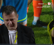 Ianis Zicu a început să plângă după ce Metaloglobus a promovat în Superliga. foto: captură Prima Sport