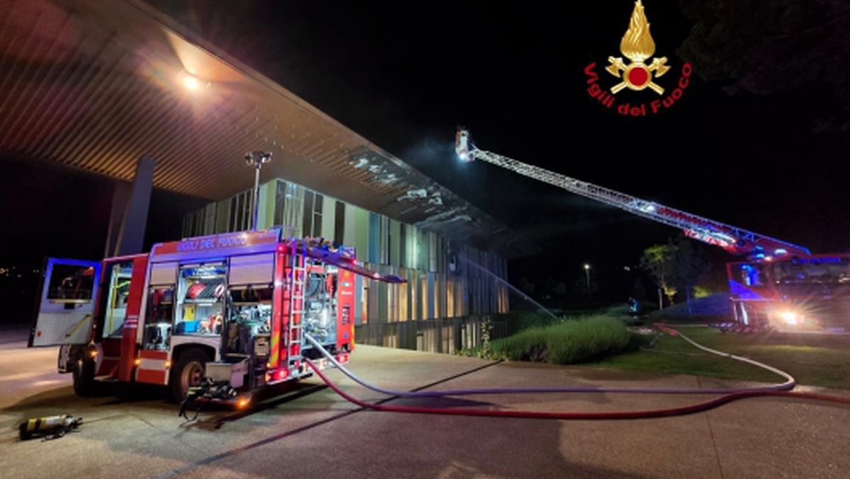 Incendiu la baza de antrenament a lui Fiorentina. Foto: Gazzetta dello Sport