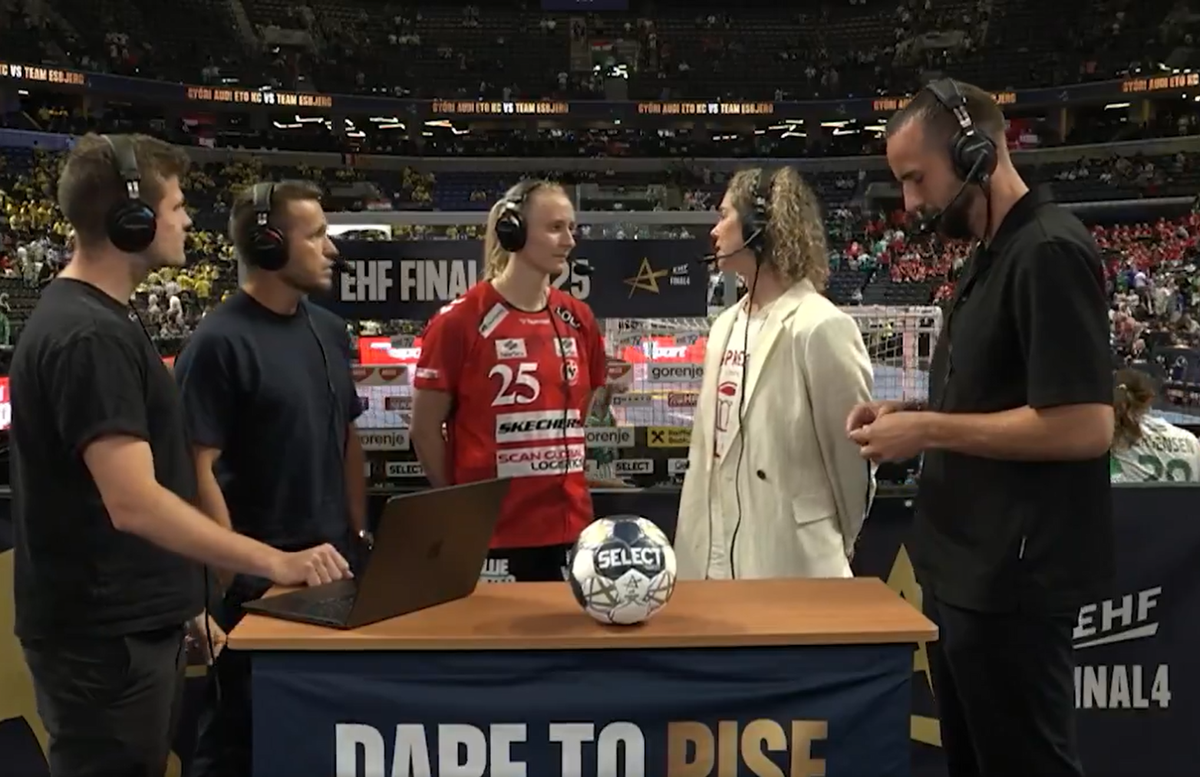 Henny Reistad, în lacrimi după Gyor - Esbjerg