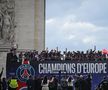 Sărbătoare la Paris după ce PSG a câștigat Liga Campionilor. FOTO: Imago Images
