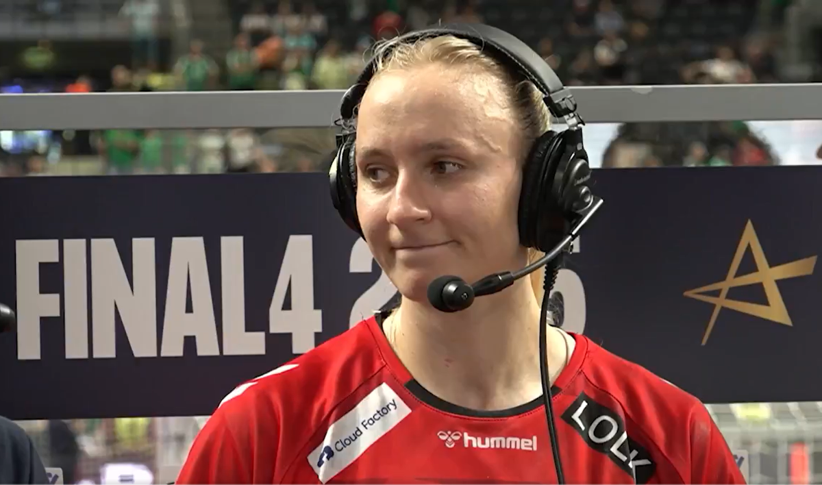 Henny Reistad, în lacrimi după Gyor - Esbjerg