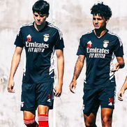 Mario Tudose, în stânga, la Benfica Lisabona / Sursă foto: Facebook