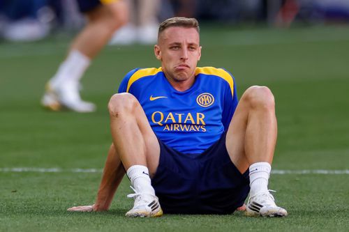 Davide Frattesi a fost doar rezervă la Inter în finala cu PSG (0-5) / Foto: Imago
