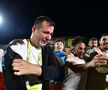 Ianis Zicu a început să plângă după ce Metaloglobus a promovat în Superliga. foto: Cristi Preda