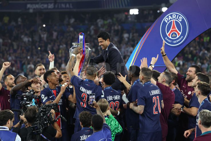 Imagini de la finalul partidei PSG - Inter Milano 5-0 FOTO: Ionuţ Iordache (GSP)