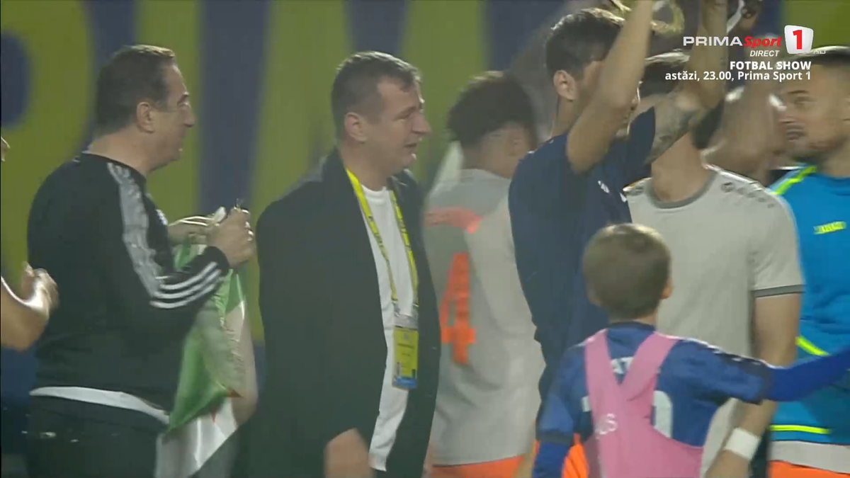 Ianis Zicu a început să plângă după ce Metaloglobus a promovat în Superliga