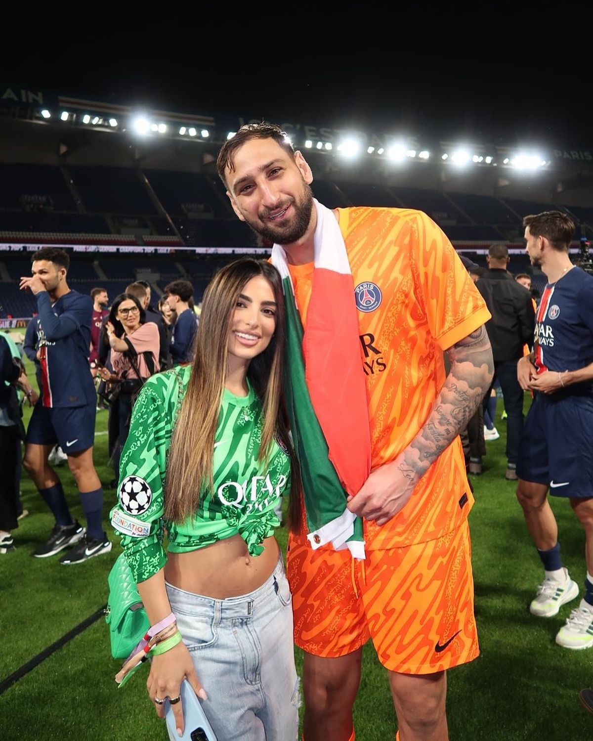 Soția lui Donnarumma a întors toate privirile la finala Ligii Campionilor » Cum a apărut Alessia la Munchen