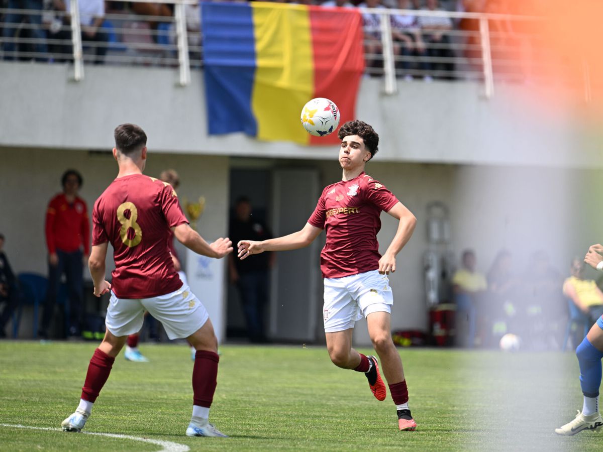 Rapid este noua campioană a Ligii Elitelor U16 după ce a învins FCSB în finala campionatului