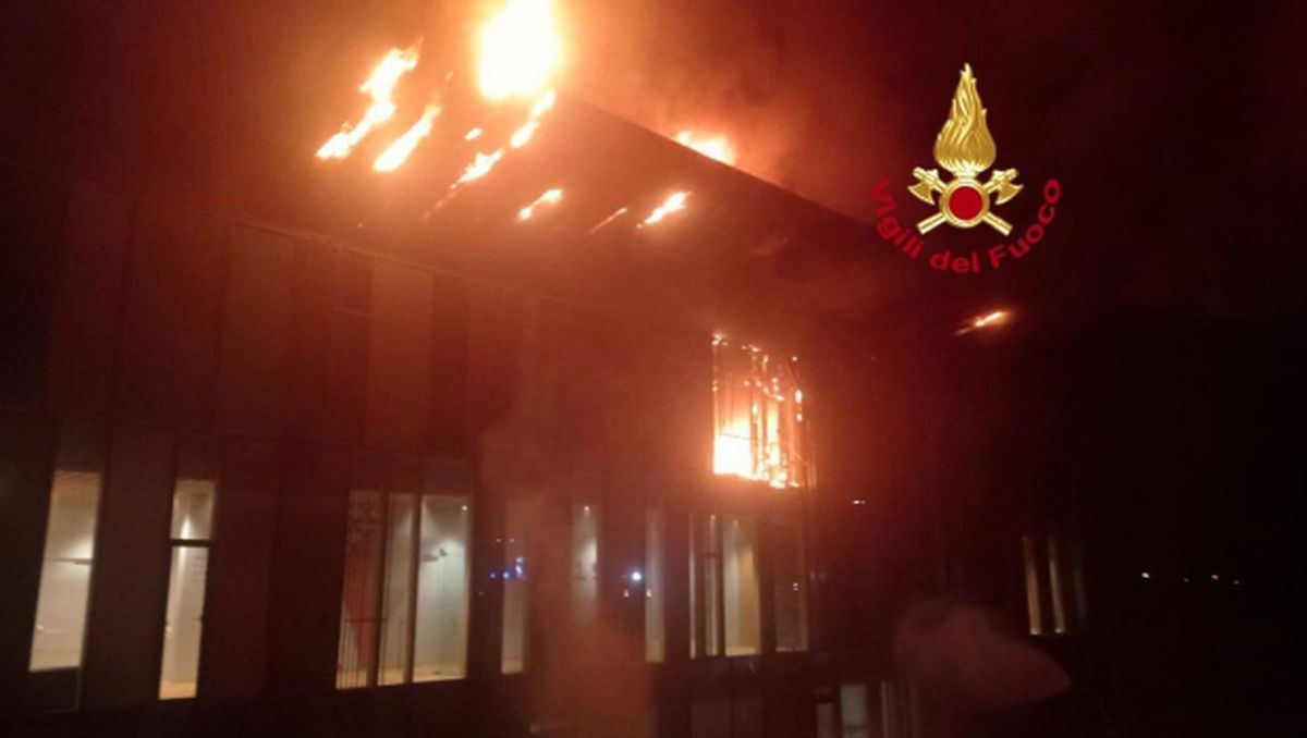 Incendiu la baza de antrenament a lui Fiorentina. Foto: Gazzetta dello Sport