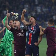 Imagini de la finalul partidei PSG - Inter Milano 5-0 FOTO: Ionuţ Iordache (GSP)