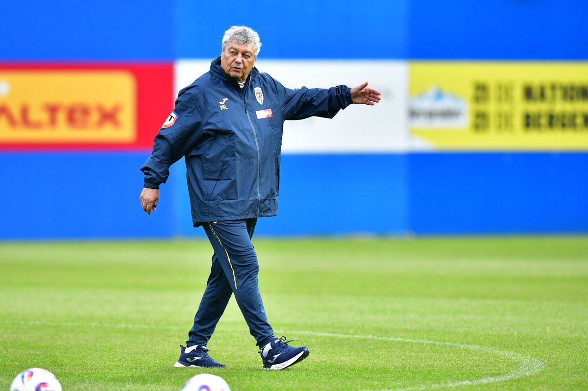 Prezență-surpriză la antrenamentul condus de Mircea Lucescu