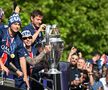 Sărbătoare la Paris după ce PSG a câștigat Liga Campionilor. FOTO: Imago Images