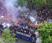 Sărbătoare la Paris după ce PSG a câștigat Liga Campionilor. FOTO: Imago Images