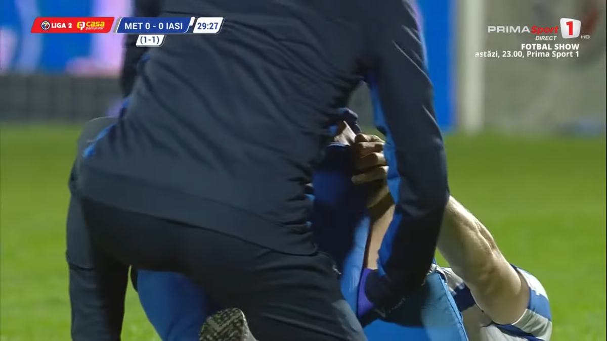 Detalii crunte de pe patul de spital: „Rotula era spartă în 5 bucăți. Nu știam ce mă durea mai tare: sufletul, pentru retrogradare, sau piciorul...”