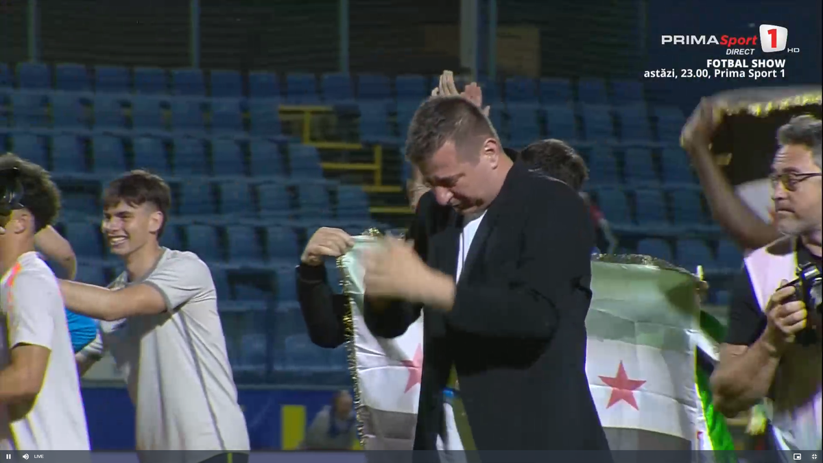 Ianis Zicu a început să plângă după ce Metaloglobus a promovat în Superliga