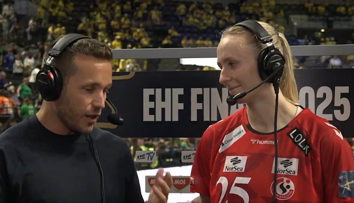 Henny Reistad, în lacrimi după Gyor - Esbjerg