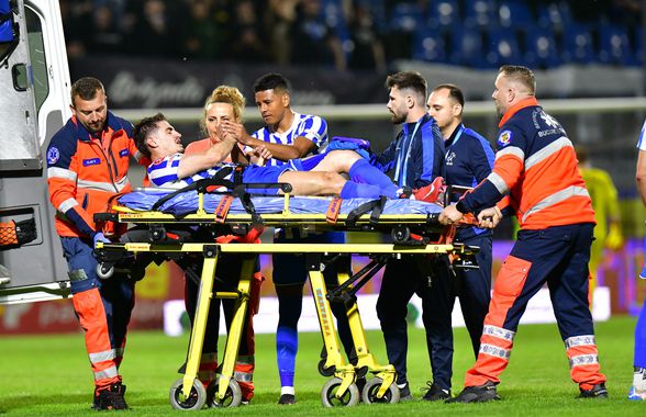 Diagnostic crunt pentru fostul internațional de tineret: fractură de rotulă! Va fi operat de urgență, de doctorul Codorean