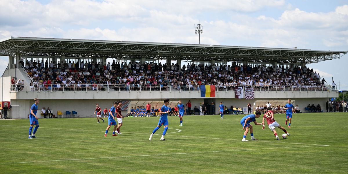 Rapid este noua campioană a Ligii Elitelor U16 după ce a învins FCSB în finala campionatului