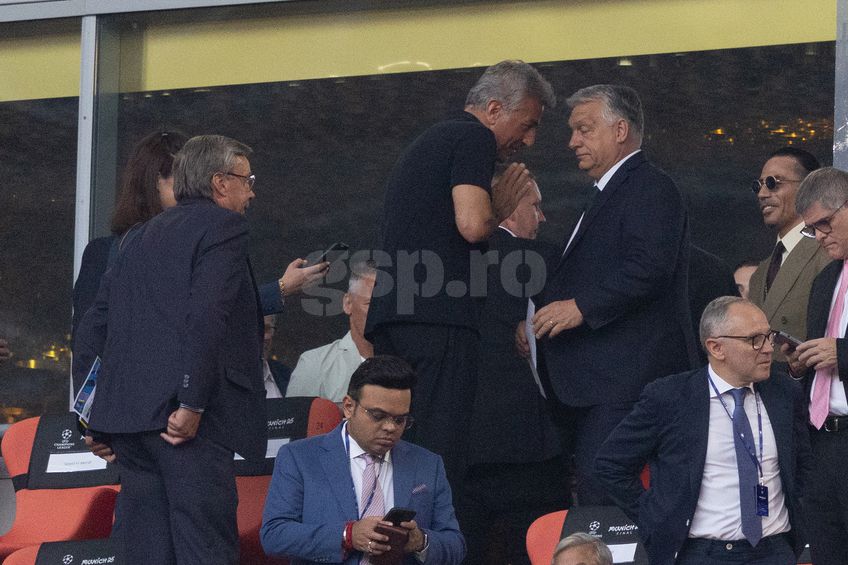 Viktor Orbán la finala Ligii Campionilor PSG - Inter Milano 5-0 FOTO: Ionuţ Iordache (GSP)