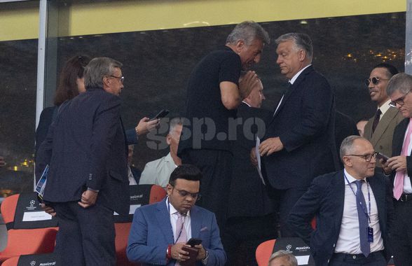 Politică și delicatese » Nu știau că sunt filmați: plecăciuni pe Allianz Arena, cu Viktor Orban și Salt Bae în rol principal. Răzvan Burleanu, neimpresionat