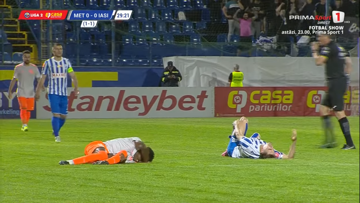 Detalii crunte de pe patul de spital: „Rotula era spartă în 5 bucăți. Nu știam ce mă durea mai tare: sufletul, pentru retrogradare, sau piciorul...”