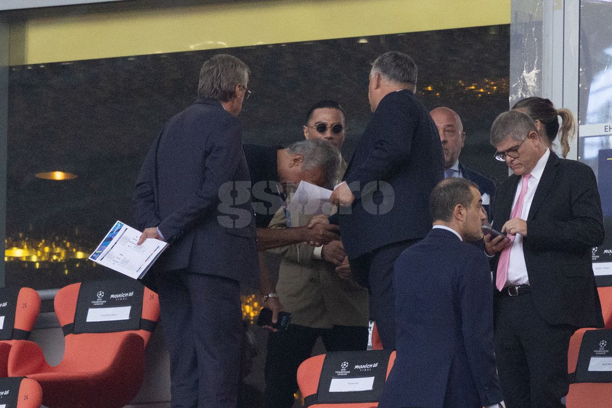 Viktor Orban la finala Ligii Campionilor de la Munchen