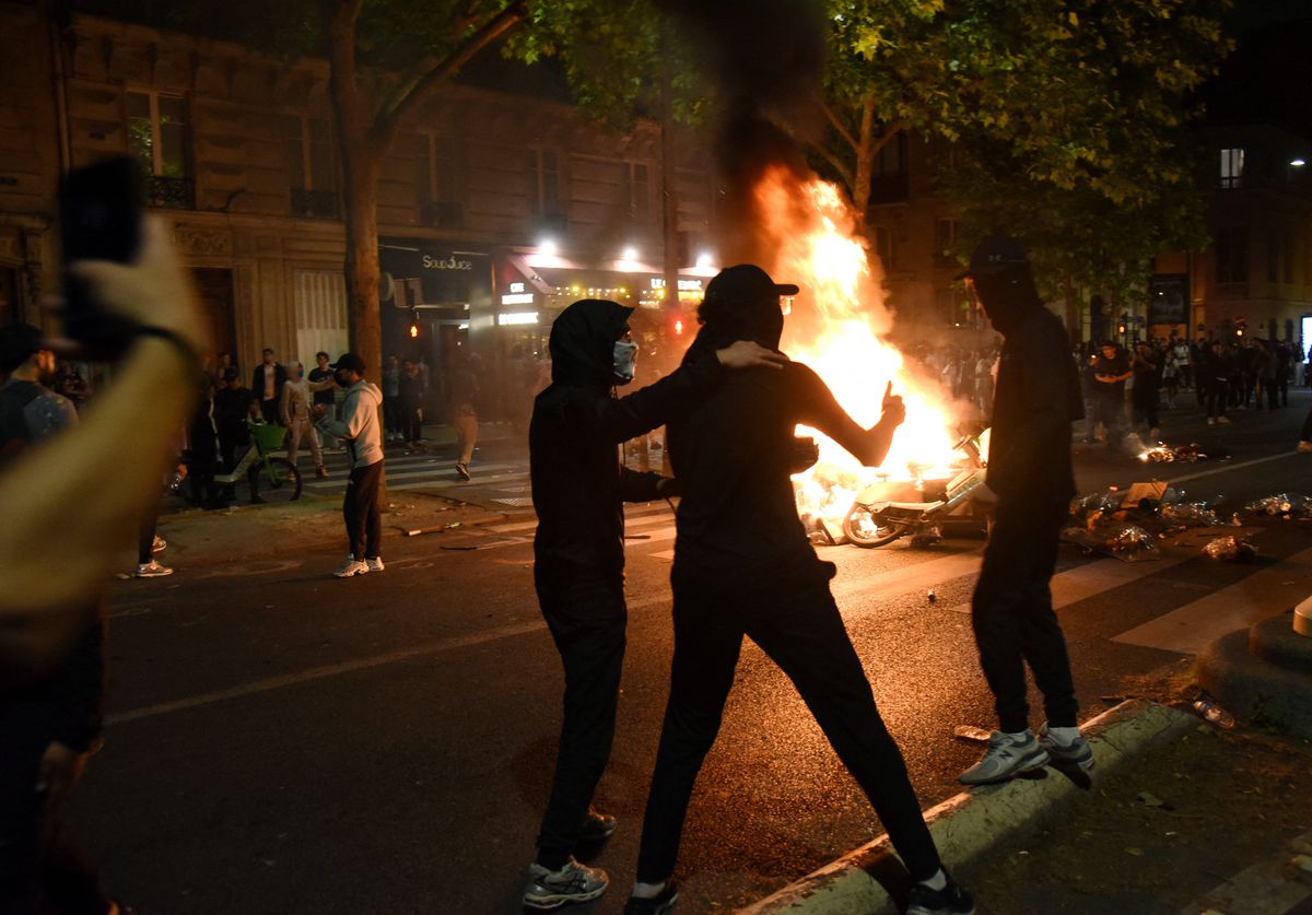 Incidente la Paris după PSG - Inter