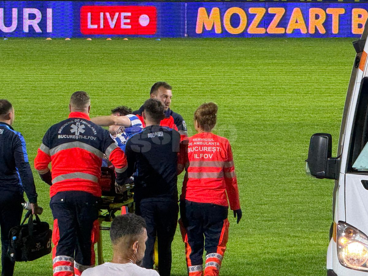 Diagnostic crunt pentru fostul internațional de tineret: fractură de rotulă! Va fi operat de urgență, de doctorul Codorean