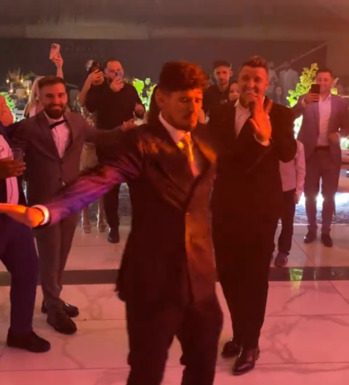 Imagini de la nunta lui Darius Olaru