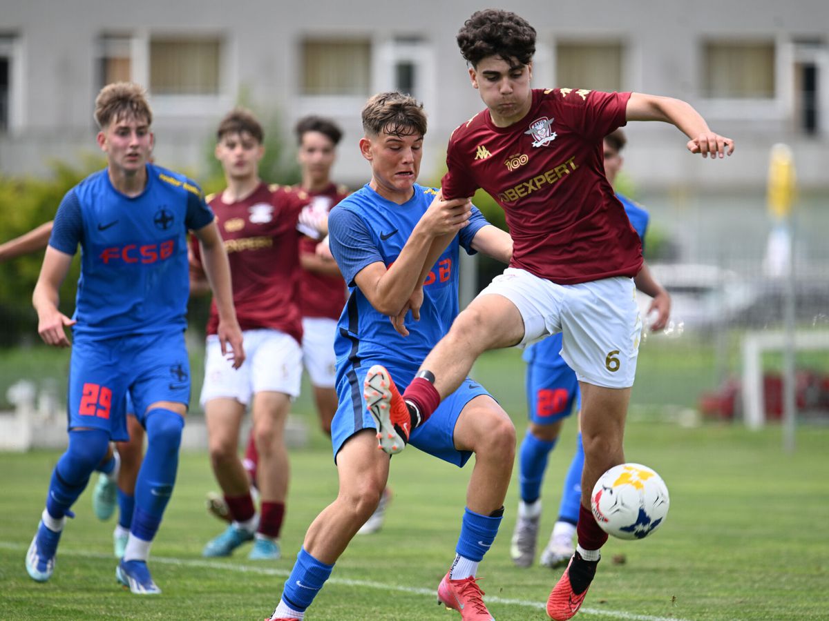 Rapid este noua campioană a Ligii Elitelor U16 după ce a învins FCSB în finala campionatului