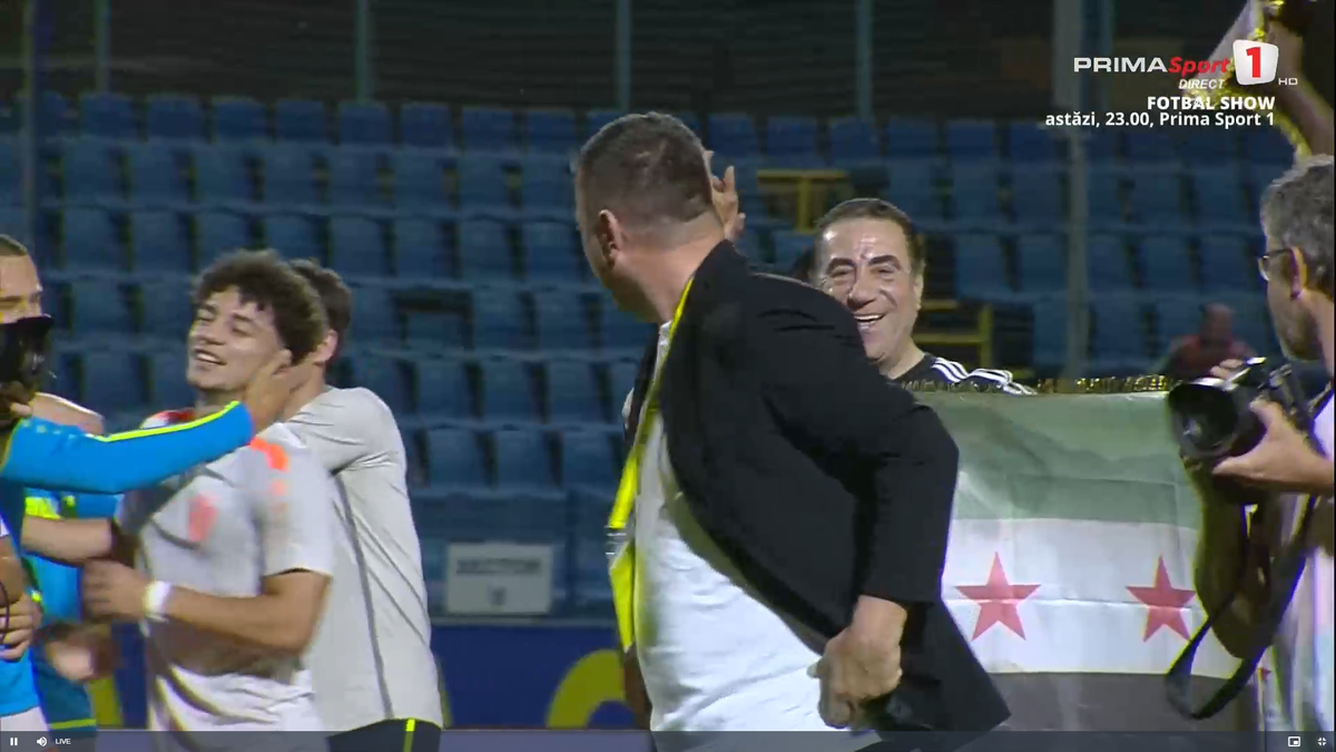 Ianis Zicu a început să plângă după ce Metaloglobus a promovat în Superliga