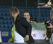 Ianis Zicu a început să plângă după ce Metaloglobus a promovat în Superliga. foto: captură Prima Sport