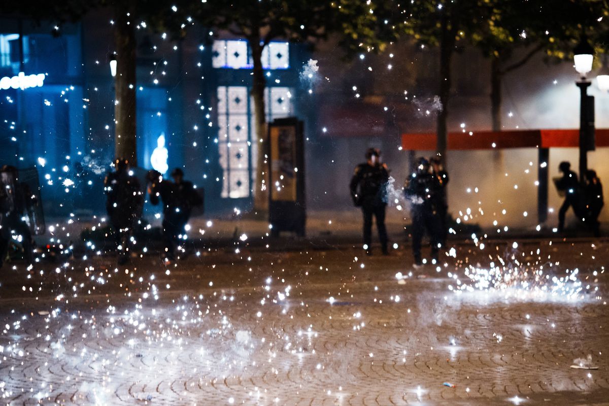 Incidente la Paris după PSG - Inter