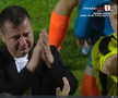 Ianis Zicu a început să plângă după ce Metaloglobus a promovat în Superliga. foto: captură Prima Sport