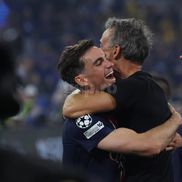 Imagini de la finalul partidei PSG - Inter Milano 5-0 FOTO: Ionuţ Iordache (GSP)