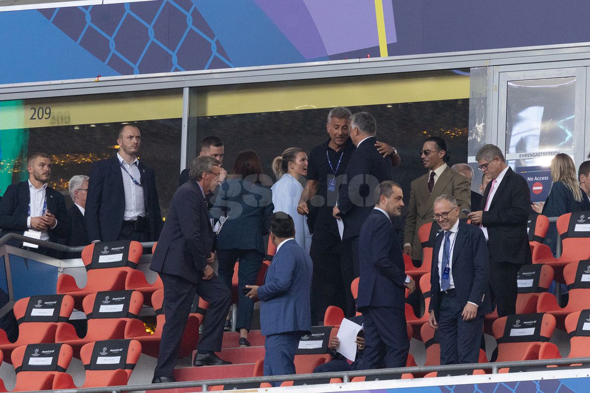 Viktor Orban la finala Ligii Campionilor de la Munchen