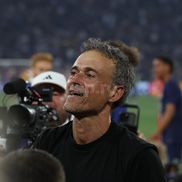 Luis Enrique la finalul meciului PSG - Inter Milano FOTO: Ionuţ Iordache (GSP)