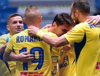 România - Austria, în optimile Campionatului European de Minifotbal » 7-0! ...