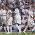 Dani Carvajal și David Alaba (în prim-plan), sărbătoriți la despărțirea de Real Madrid / Foto: Imago