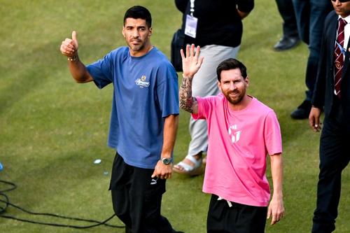 Luis Suarez și Lionel Messi // foto: Imago Images