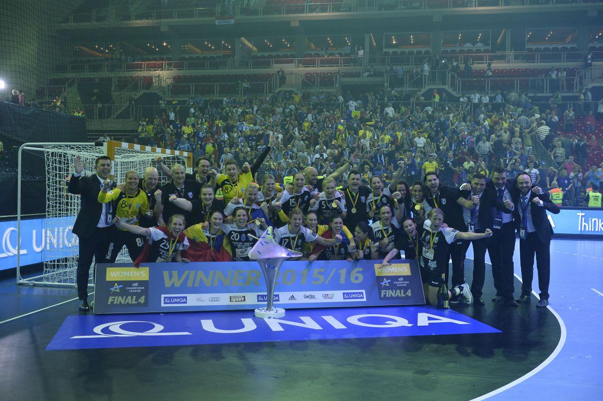 CSM București, triumf în Liga Campionilor 2015/2016