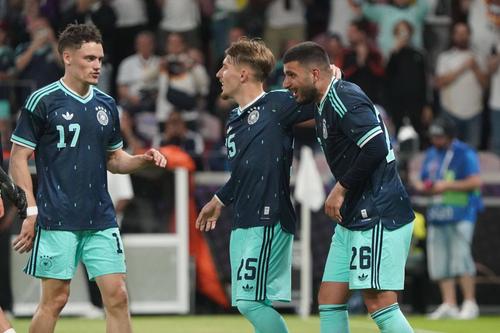 Cei mai buni jucători ai Germaniei, duminică seară, la 4-0 cu Finlanda: Wirtz, Karl și Undav / Foto: Imago