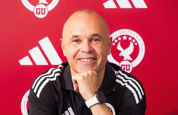 Andres Iniesta a semnat și va antrena prima echipă din carieră!