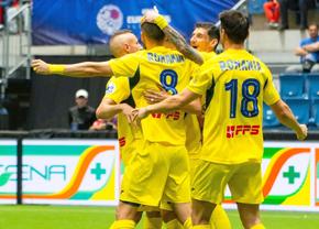 România a ZDROBIT-o pe Austria în optimile Campionatului European de Minifotbal!